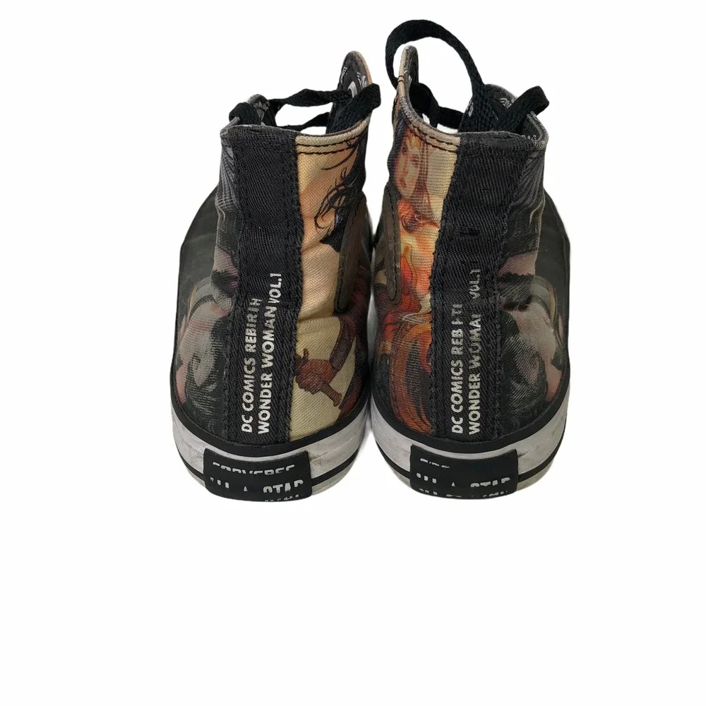 Converse Wonder Woman High Top Shoe Multi‎ Color Youth 3 SH881